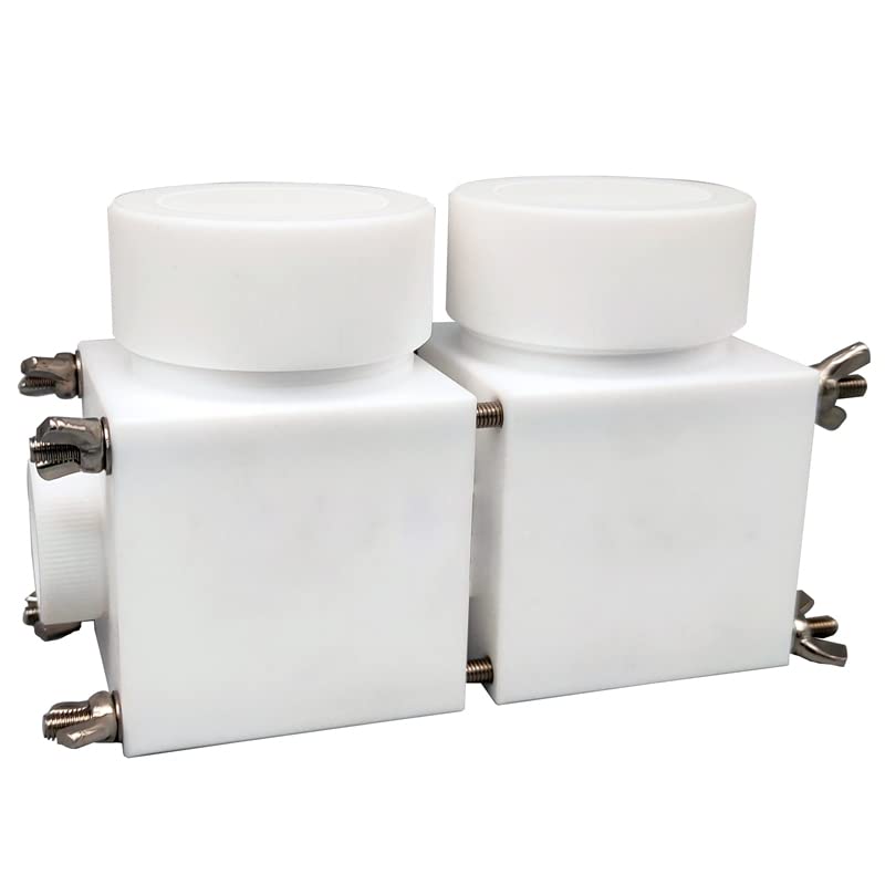 H-Type Exchangeable Membrane ion-Exchange Membrane polytetrafluoroethylene Anti-Corrosion Sealed electrolytic Cell (500ml-500ml)