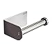 Toilet Paper Holder, Self Adhesive TocTen 304 Stainless Steel Rustproof Toilet Paper Roll Holder, No Drilling Design Easy to Install, The Bathroom Accessory Suitable for Office Kitchen and Bathroom