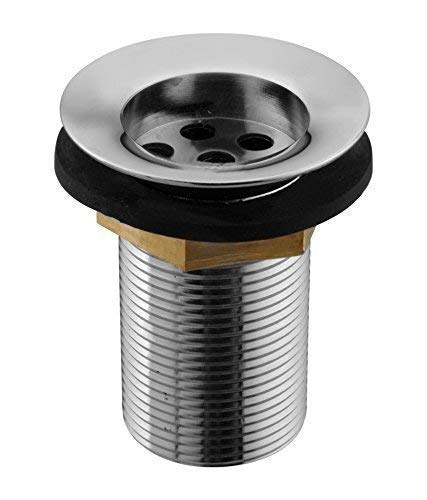 ikis Stainless Steel Waste Coupling for Wash Basin; Drain Outlet with Chrome Finished-image-48