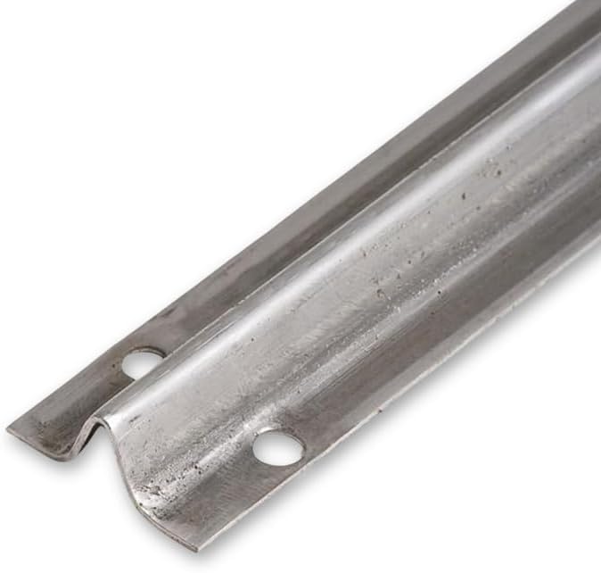 Screw on Track Cover for Sliding Patio Glass Doors | Fix Sliding Glass Door Repair Door Track Cover Replacement Hardware Repair Stainless Steel (4 Feet)