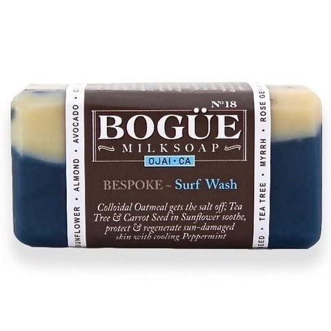Miniatura 4 de Handmade Goat Milk Soap- BOGUE No.18 Surfrider enjoy the beach, protect & regenerate sunkissed skin with cooling peppermint, tea tree & carrot seed