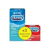 Este pack incluye 12 preservativos Durex Natural Plus y 3 preservativos Durex Sensitivo Suave