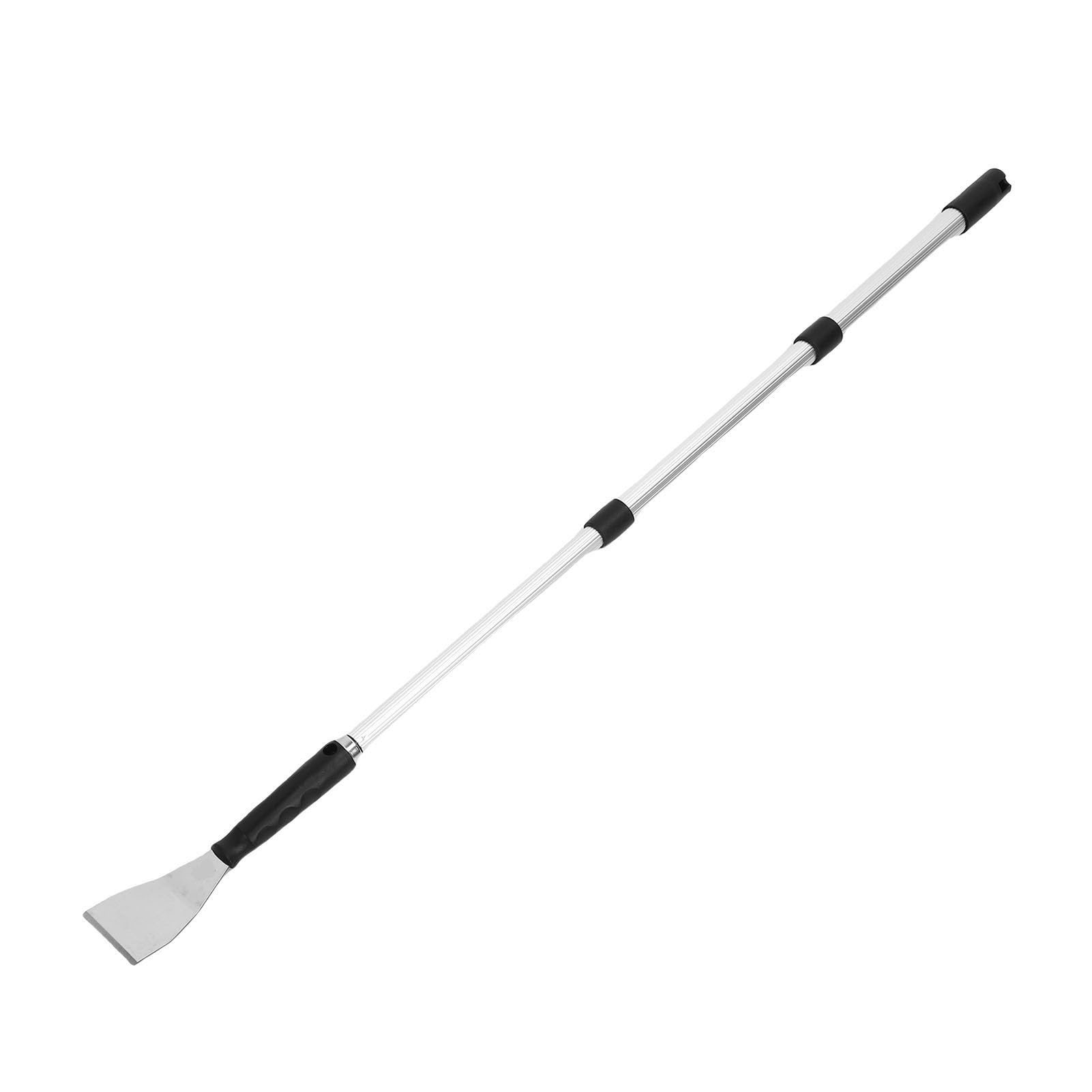 Fafeicy Juego de Cuchillas para Quitar Paneles de Yeso, 4 Tamaños, Espátulas de Masilla de Acero Inoxidable, Poste Telescópico Ajustable de 15,75 a 39,37 Pulgadas con Cuchillas de 2 Mm