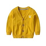 chaqueta punto bebe niño [Multifuncional] El cárdigan para bebé es suave y transpirable, muy adecuado para el otoño / primavera. Espesor moderado, apto para niños y niñas. El cárdigan de punto para niños se puede combinar con pantalones, uniformes escolares, chaquetas y vestidos, y también se puede usar como ropa de abrigo de moda. Ultraligero y cómodo de llevar.