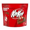 KIT KAT Snack Size Milk Chocolate Wafer Candy Bars, Individually Wrapped Treats, Shareable Party Candy, 10.78 oz Bag