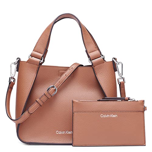 Calvin Klein Estelle Novelty Crossbody, Caramel, One Size