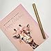 Old English Co. Stylish Birthday Card for Her - Giraffe Artwork Card for Women - Blank Inside with Envelope