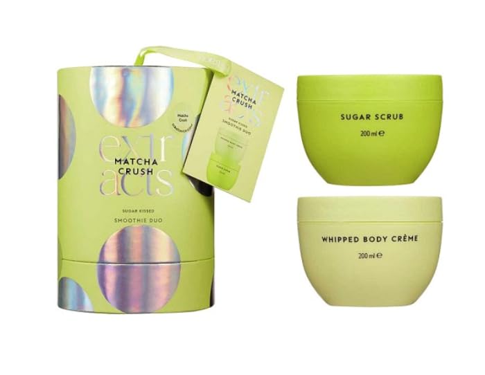 Extract Matcha Crush Sugar Kissed Smoothie Duo Crema corporal y exfoliante de azúcar