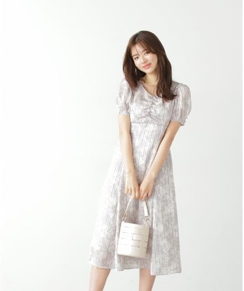 Hella ヘラ アームパッチショートコート グレー ウール 伊藤颯希 肘