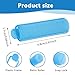 Oruola 14pcs Sponge Hair Rollers, 2.67 In Foam Hair Rollers, Soft Sponge Rollers for Women's Hair Styling, Long Short Hair Ladies Children, Blue