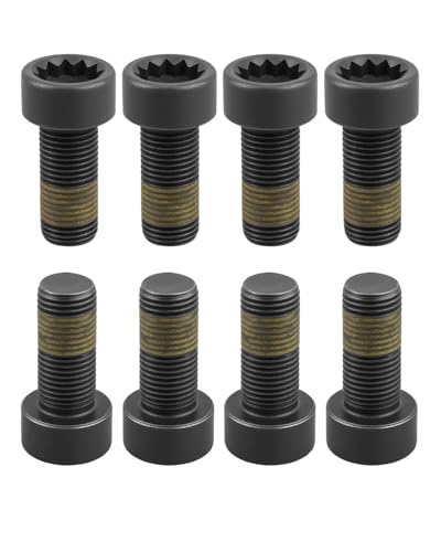 8Pcs N90665001 Flywheel Bolts Set Fit for Audi A1 A3 A4 A5 A6 Q2 Q3 Fit for VW Golf Passat Tiguan Transporter 1.8/2.0T Replace WHT009773