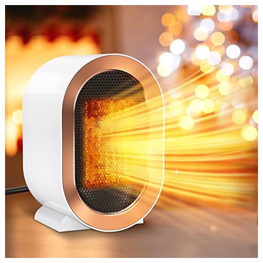 Calentadores Bajo Consumo Pequeños 1200W, Calefactor Ceramico PTC Calefactor Baño, Calefactor Electrico de 2 Modos Calefactor baño Ventiladores Calentador Para Dormitorio, Sala de Estar y Oficina