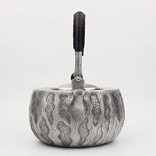 No-Branded Teiera d'Argento hkrstssxj Pure Silver Kung Fu Tea Pot Set Produzione Manuale della Produzione Manuale della… - immagine 8