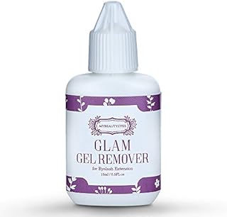 Eyelash Extension Gel Remover/Glam Gel Remover 15ml / Free Acetone/Quickly and Easily Removes Eyelash Extension Adhesive/Fast Dissolution Time (Gel) (Gel)