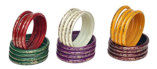 Image of NMII Bangle Set for Women (Multi-Colour)