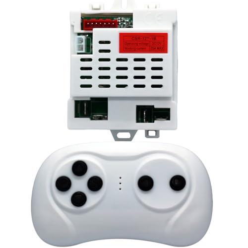Replacement CSR-12T-1B=CSR-12T-1A 12v Control Box and 2.4ghz Remote Control for Ride on car...