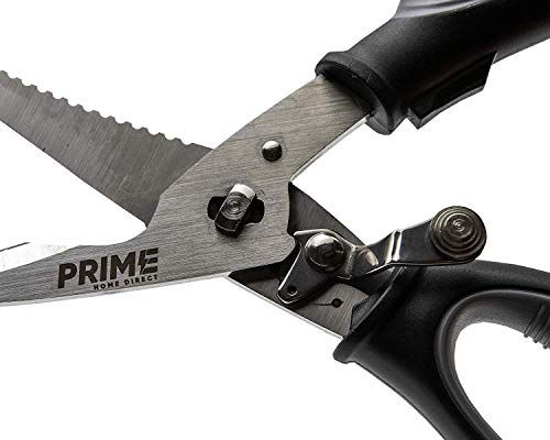 Premium Kitchen Shears - Multi Purpose Come-apart Kitchen Scissors. Stainless Steel Poultry Shears, Meat and Vegetable Cutting. Heavy Duty Sharp Blades, Easy to Use, heavy duty scissors