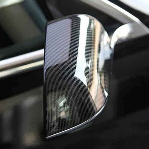 Coque de rétroviseur carbone Tesla Model 3 Y protection luxe style sport - 3