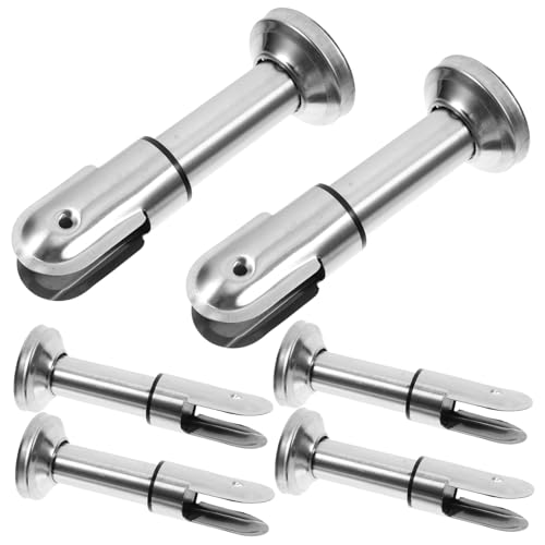 Support de cloison pour toilettes publiques en métal robuste lot de 6 pièces VALICLUD