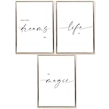 SCHNELL UND STILSICHER DEKORIEREN – diese Wanddeko ist schnell in den nach Deinem Geschmack ausgesuchten Rahmen angebracht egal ob als Schlafzimmer Deko oder als Bilder für Wohnzimmer