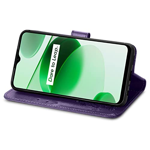 Housse Realme C35 violette idéale pour vos sorties et déplacements