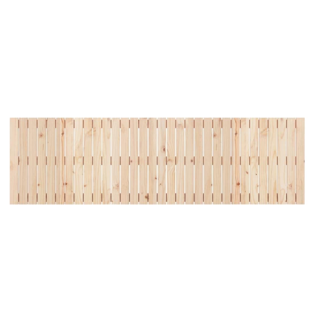 824828 Testiera da Parete 204x3x60 cm in Legno Massello di Pino Testata in Legno,Testata Letto Matrimoniale Muebles Dormitorio Spalliera Letto Testiere per Letto Matrimoniale