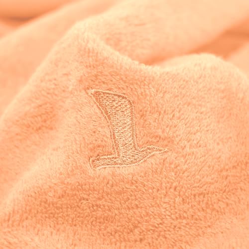 Möve Superwuschel Badetuch 100 x 160 cm aus 100% Baumwolle, Peach Fuzz