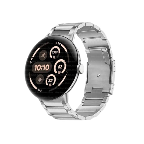 Bracelet en titane pour Google Pixel Watch 3 45mm : l'élégance légère et premium