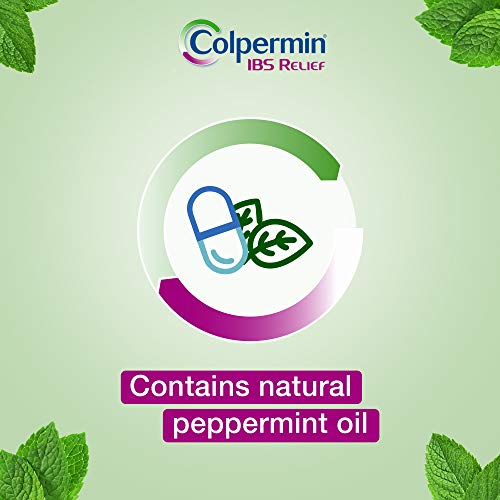 Colpermin Peppermint Oil Capsules 20 Capsules for Irritable Bowel Syndrome