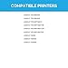 LD Compatible Toner Cartridge Replacements for HP 30X CF230X High Yield (Black, 2-Pack)