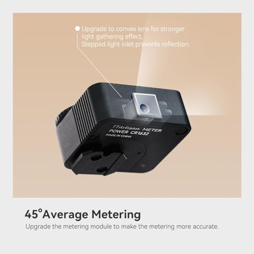 Image of TTartisan Light Meter II, Real-time Metering Tool, Two Dial to Adjust ISO, Aperture and Shutter Speed, Compatible with Older Leicas and Similar Rangefinder Cameras