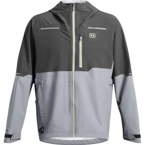 Under Armour - Mens Stormproof Shoreman Jacket, Color Castlerock/Steel (025), Size: Medium
