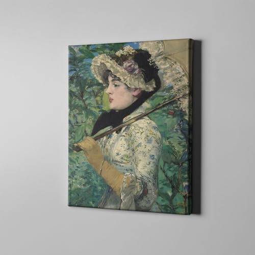 Femme avec Parasol Manet Toile Galerie Spiffing Prints Esprit Impressionniste - 2