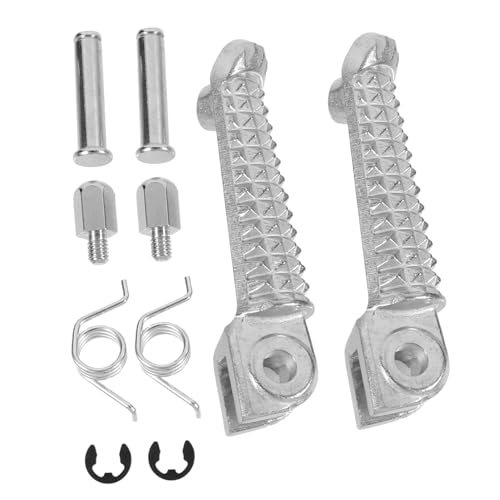 Pegs acier pour pédales de moto antidérapantes et résistantes à la corrosion