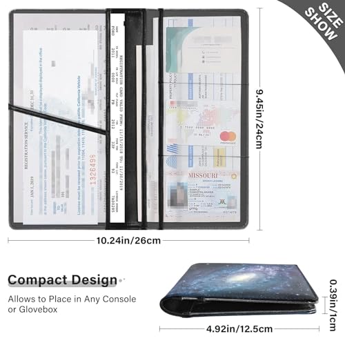 Porta Documentos para Auto Cuero miniatura 3