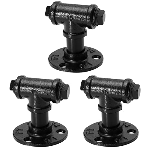 KEYPKWZJR 3 piezas de manija de puerta de gabinete de tubería de agua, manija de armario, manija de forma de armario, manija de muebles, manija de estilo americano, manija de arte de hierro/612