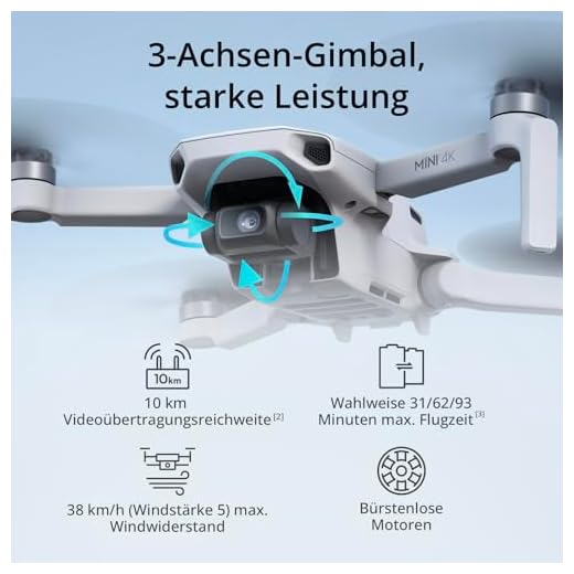 DJI Mini 4K Drohne mit 4K Kamera