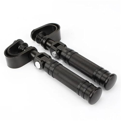 Repose-pieds moto anti-vibration élimine la fatigue sur autoroute collier 25-32 mm