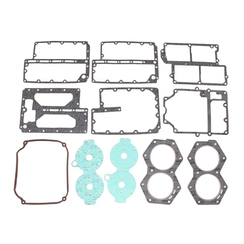 Image of Boat Engine 0439085 439085 777398 389556 39080 391300 Power Head Powerhead Gasket Set Kits for Evinrude Johnson OMC BRP Outboard Motor V4 Crossflow 90HP 115HP, fit Sierra 18-4303-1