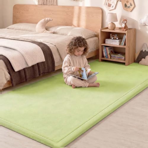 1.3" Thick Baby Play Mat for Floor,28x72 Bedside Rugs, Non-Slip