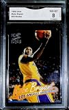 1996-97 Fleer Ultra Rookie 52 Kobe Bryant RC Los Angeles Lakers GMA 8 NM-MT