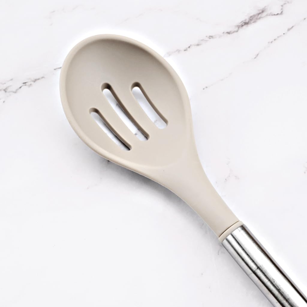 esmen Ensemble d'ustensiles de Cuisson antiadhésifs, Design élégant en Silicone, 12 pièces, Outils de Cuisine avec Support et boîte, ustensiles de Cuisine antiadhésifs