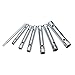Produktbild Oyrcvweuy 6-teiliges Rohrsteckschlüssel-Set, Rohrschlüssel, metrische Steckschlüssel-Reparatur, Handwerkzeug, metrischer Rohrkastenschlüssel, Senkblechreparatur, Rohrkastenschlüssel zeigt