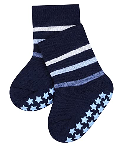 FALKE Unisex Baby Hausschuh-Socken Multi Stripe, Baumwolle, 1...