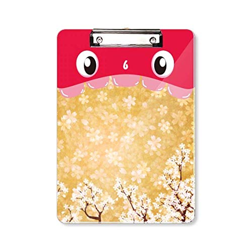 Presse-papiers Sakura motif pétales blancs A4 une idée cadeau poétique