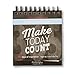 Fitlosophy 'Make Today Count' 365-Day Inspirational Perpetual Desk Calendar, Fitdesk 365-Day Perpetual Calendar (FITDESK-Cal)