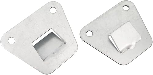 Miniatura 4 de Soportes de montaje para ventilador de pared, paquete de 2, plateado, acero, montaje en pared