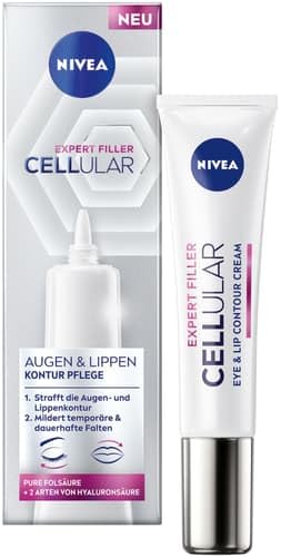 NIVEA Cellular Expert Filler - Tratamiento de contorno de ojos y labios (15 ml)