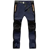 LTIFONE Mens Hiking Athletic Pants, Quick-Dry Lightweight Waterproof with Zipper Pockets and...