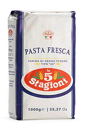 LE 5 STAGIONI HARINA de TRIGO TIPO 00 PASTA FRESCA - Producto 100 % Italiano- I KG